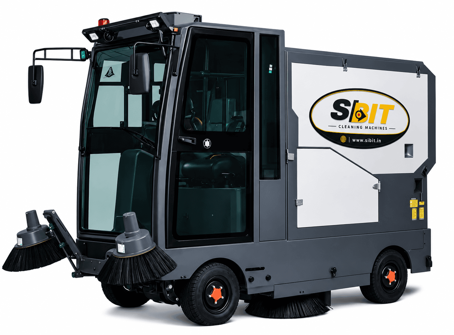 Sibit WB-2300 Electric Ride-On Sweeper — image 1